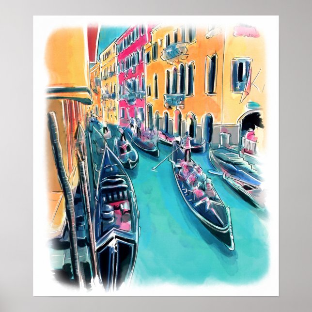 Poster Veneza (Frente)