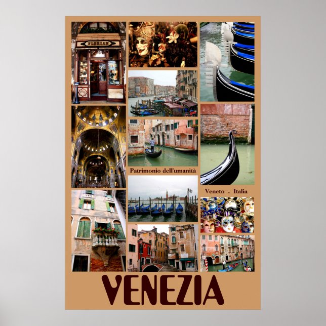 Póster Veneza (Frente)
