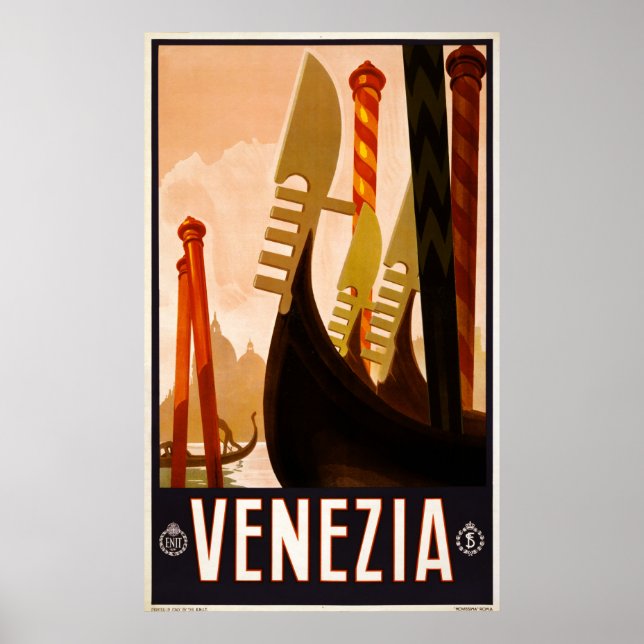 Póster Veneza (Frente)