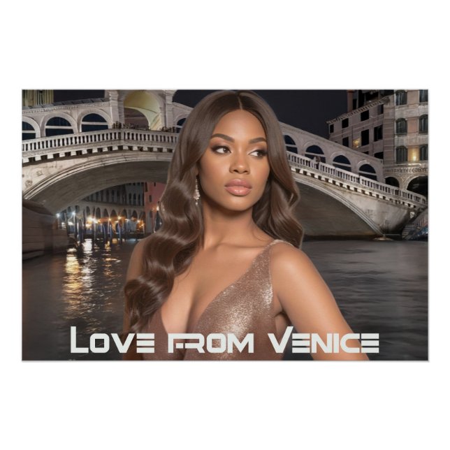 PÓSTER VENEZA - AMOR DE VENEZA (Frente)