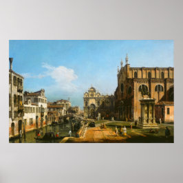 Poster Veneza - Bernardo Bellotto Cartaz de Arte Fina