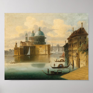 Poster Veneza, Capriccio   Johann Wilhelm Jankowsky