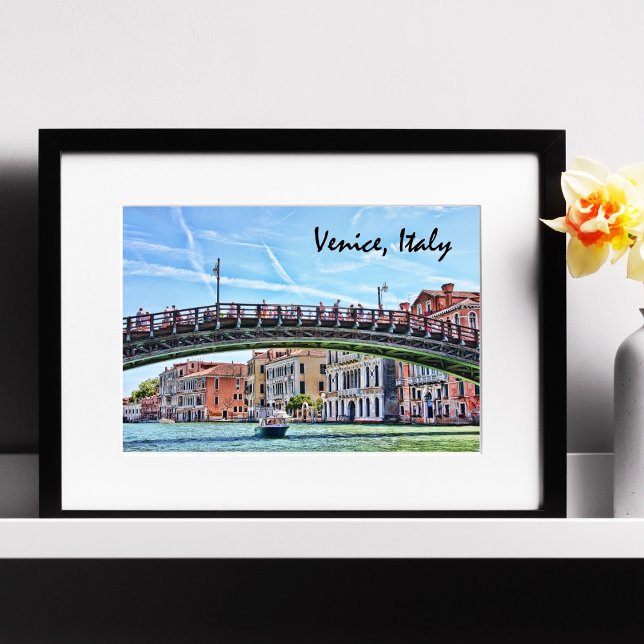 Poster Veneza, Cartaz da Ponte RialtoGrande Canal (Criador carregado)