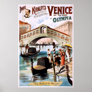 Póster Veneza de hoje na Olympia
