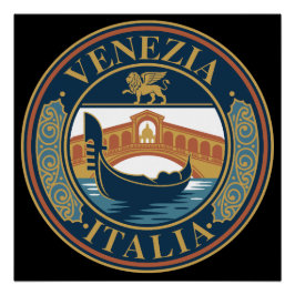 Póster Veneza Itália