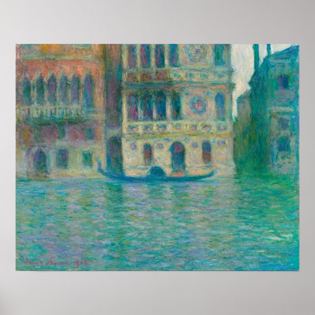 Poster Veneza, Palazzo Dario (1908) apresentada por Claud (Frente)