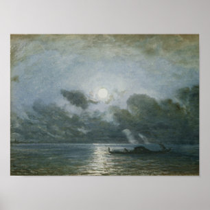 Poster Veneza pelo luar