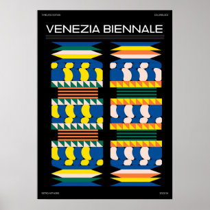 Poster Venezia Biennale - Bauhaus