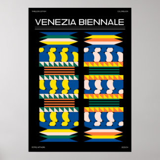 Poster Venezia Biennale - Bauhaus
