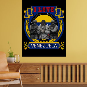 Poster Venezuela Livre Capturado Ao Vivo Camiseta Maduro
