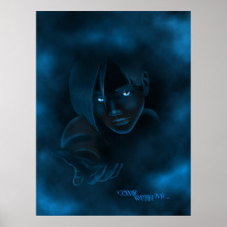 Póster Venha comigo.