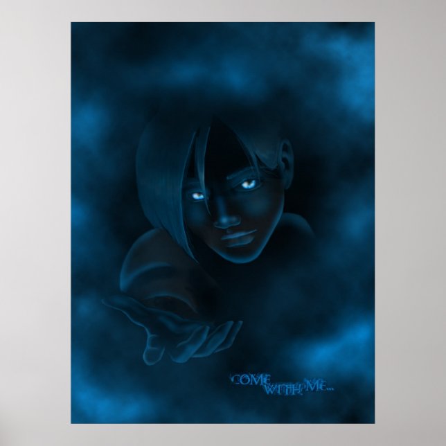 Póster Venha comigo. (Frente)