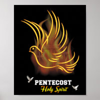 Venha Espírito Santo Pombo Cruz Cristão Jesus Pent