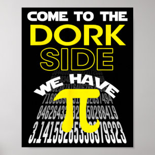 Poster Venha Para O Lado Dork, Temos Ensinados De Pi Dive