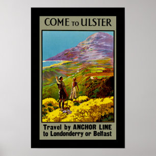 Póster Venha para Ulster