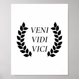 Poster Veni Vidi Vici