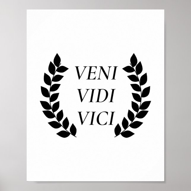 Poster Veni Vidi Vici (Frente)
