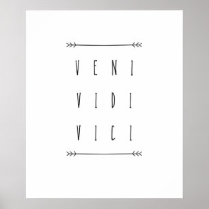 Poster Veni Vidi Vici