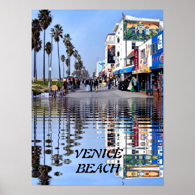 Poster Venice Beach California (Frente)