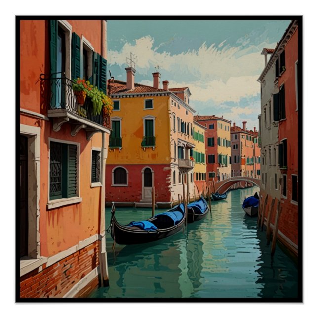 Póster Venice Canals (Frente)