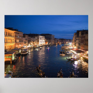 Poster Venice Grand Canal Itália