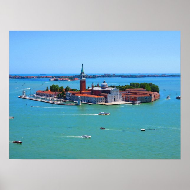 Poster Venice - Island of San Giorgio Maggiore (Frente)