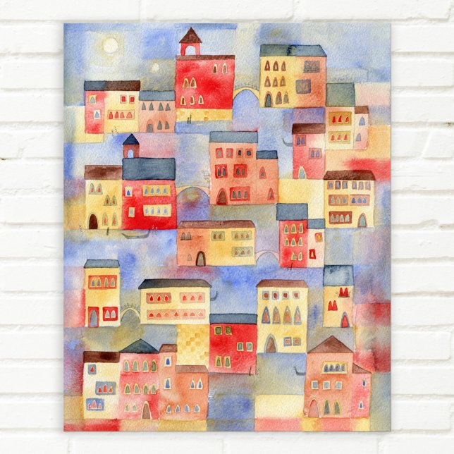 Poster Venice Watercolor (Criador carregado)