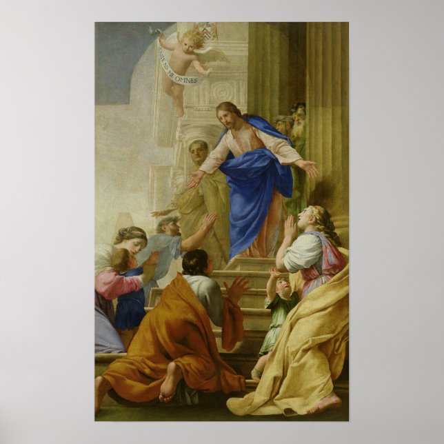 Póster Venite como eu Omnes (Frente)