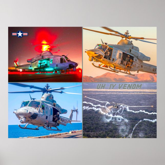 POSTER VENOM UH-1Y (Frente)