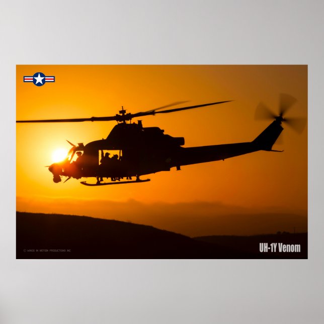 POSTER VENOM UH-1Y (Frente)