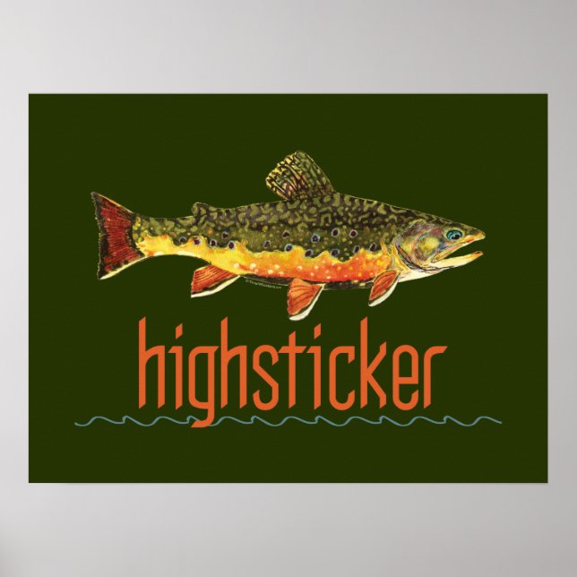 Poster Ventilador de pesca (Frente)