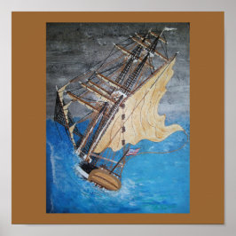 Póster Vento Espírito Nativo Americano