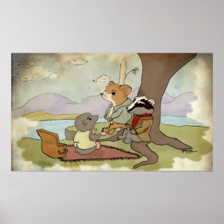 Póster Vento nos Willows