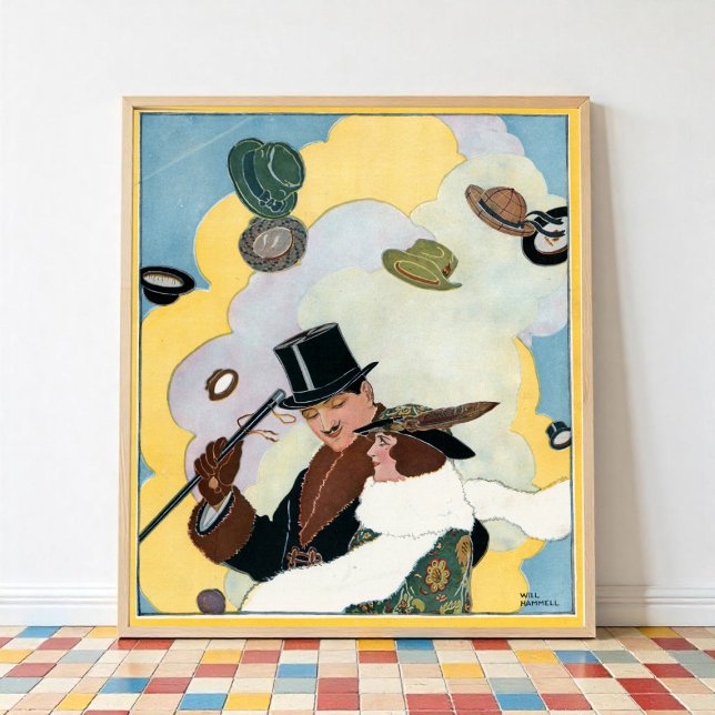 Poster Ventos na cabeça (1914) (Criador carregado)