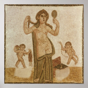Poster Venus at her Toilet