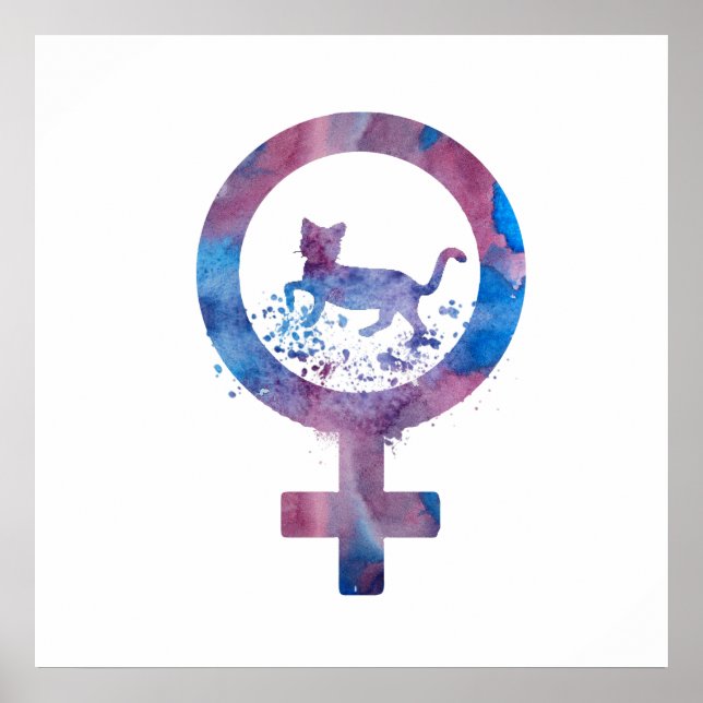 Póster Venus Cat (Frente)