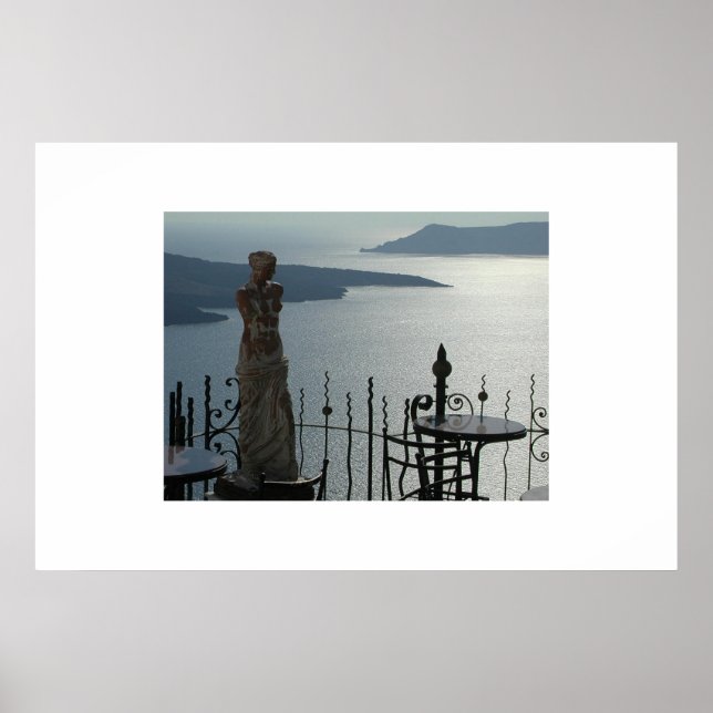 Póster Vênus de Santorini (Frente)