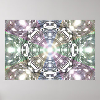 Póster Vênus e órbitas terrestres por Martineau