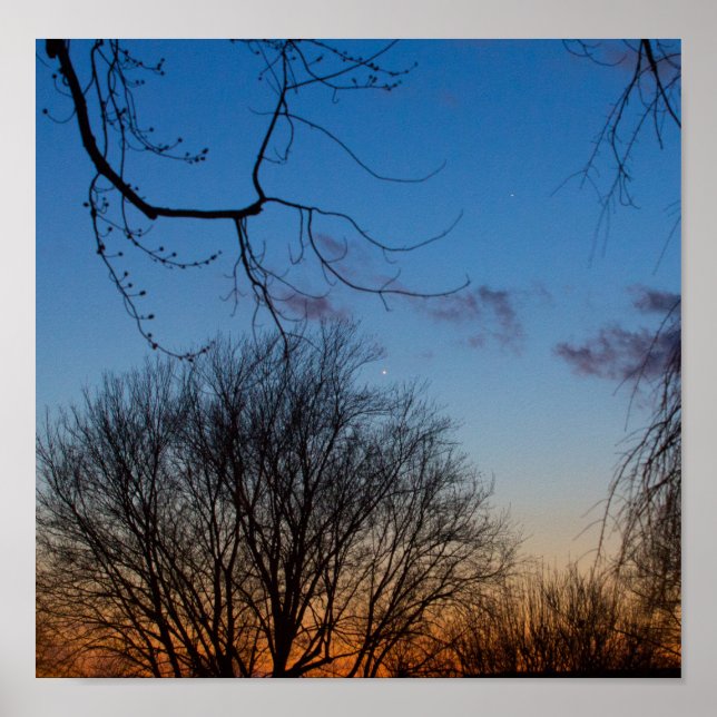 Poster Venus & Mercury em Sunset, Ohio (Frente)