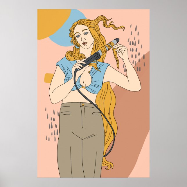 Poster Vênus Moderno (Frente)