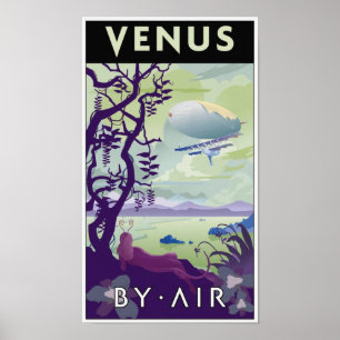 Poster Venus pelo ar