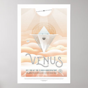 Poster Venus   Visão do futuro da NASA