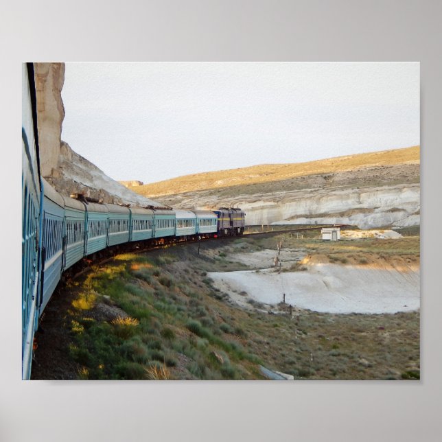 Poster Ver a partir da janela do comboio (Frente)