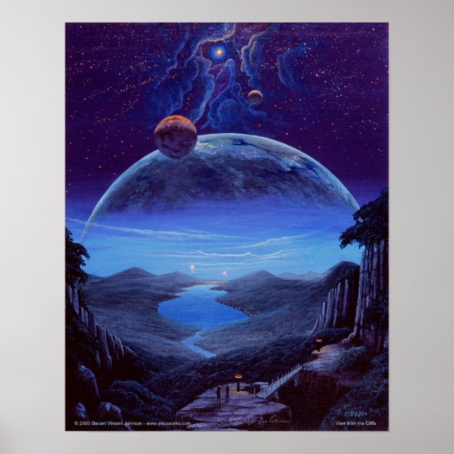 Póster Ver a partir das algemas (Frente)