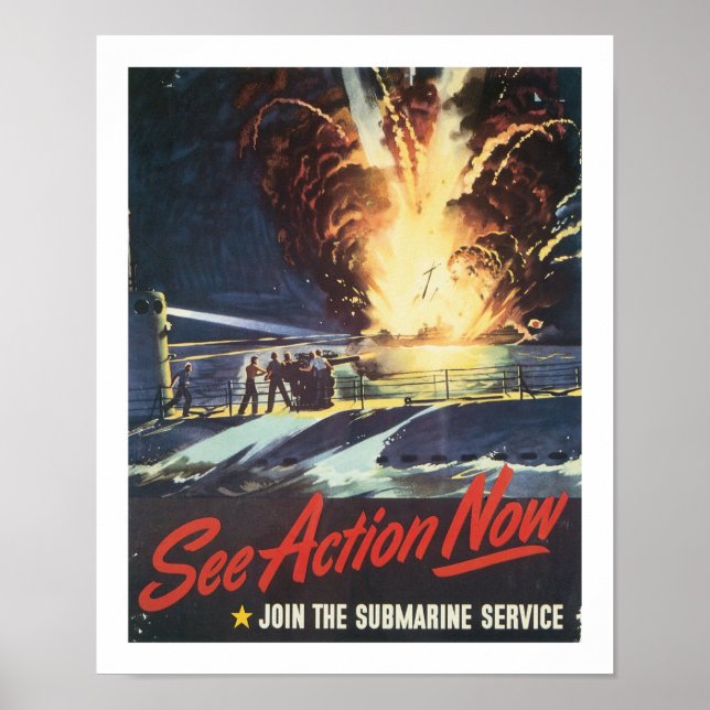 Póster Ver Ação Agora (Frente)