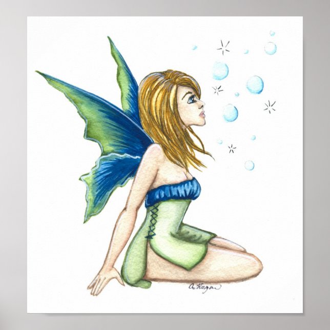 Póster Ver bolhas (Frente)