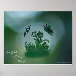 Poster Ver Deus em todas as coisas