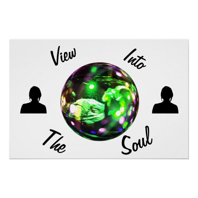 Póster Ver Na Alma - Versão Do Ultrassom Baby (Frente)