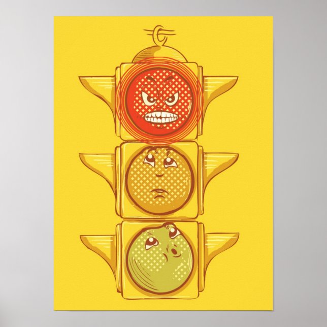 Póster Ver vermelho (Frente)