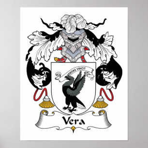Poster Vera Family Crest
